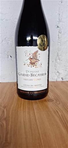 Rhône-dalen Côtes-du-Rhône Grand Bécassier Vieilles Vignes 2017
