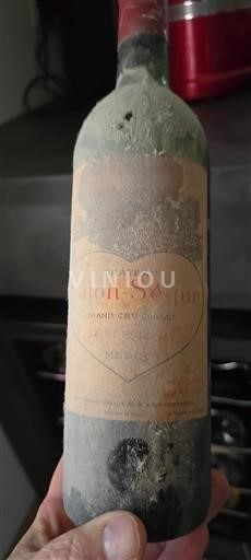 Bordeaux Saint-Estèphe Grand Cru Calon Ségur 1972
