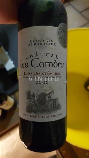 Bordeaux Lussac-saint-émilion Château Les Combes 2009