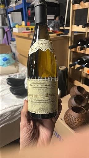Vin Blanc sec Champ Derri%c3%a8re Jean Noel Gagnard 2021 France Bourgogne Chassagne-montrachet Grand Cru