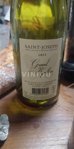 Vallée du Rhône Saint-Joseph Cave Saint Desirat Grand Apollon 2023