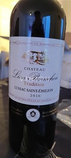 Bordeaux Lussac-Saint-Émilion Château Lion Perruchon Tradition 2016