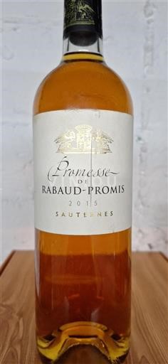 Bordeaux Sauternes Château Rabaudpromis Promesse 2015