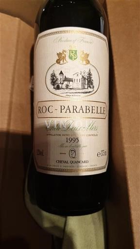 Bordeaux Entre-deux-Mers Cheval Quancard Roc-Parabelle 1995
