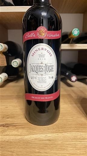 Languedoque Minervois Cella Vinaria Jacques de la Jugie 2018