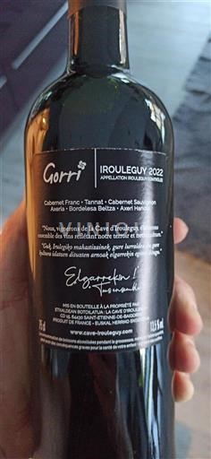 Südwestfrankreich Irouléguy Cave Irouleguy Gorri 2022