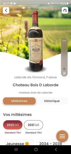 Bordeaux Lalande-de-Pomerol Château Bois D Laborde 2022