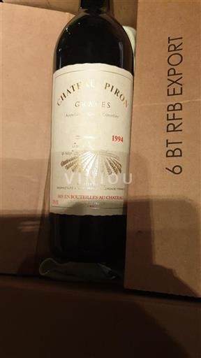 Bordeaux Graves Château Piron 1994