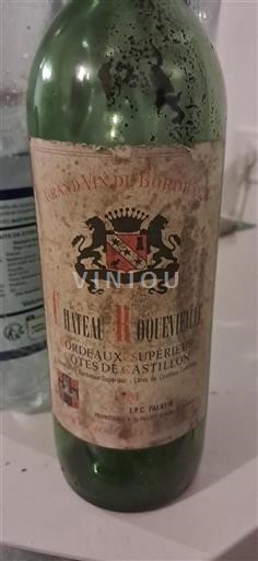 Bordeaux Bordeaux Supérieur Grand Cru Château Roquevieille 1981