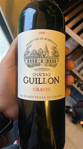 Bordeaux Graves Château Guillon 2018