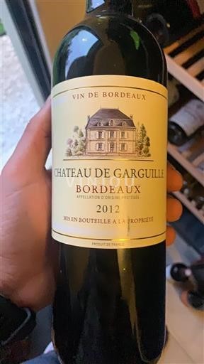 Bordeaux Château Garguille 2012