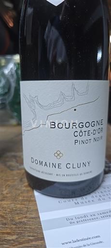 Bourgondië Bourgogne Côte d'Or Domaine Cluny 2020