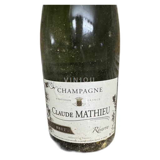 Champagne Champagne Claude Mathieu Brut Réserve Senza annata