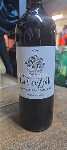 Bordeaux Saint-Émilion Grand Cru Château La Grezolle 2019