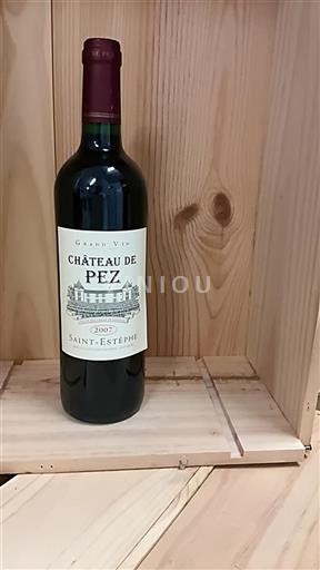 Bordeaux Saint-Estèphe Château Pez 2007
