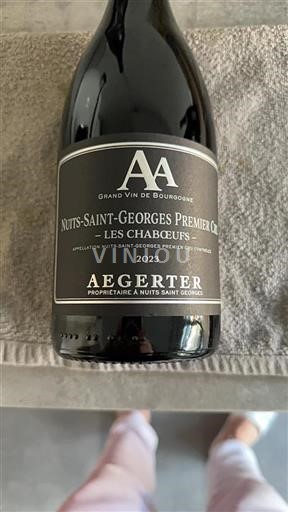 Burgundy Unspecified Premier Cru Aegerter Les Chaboeufs 2023