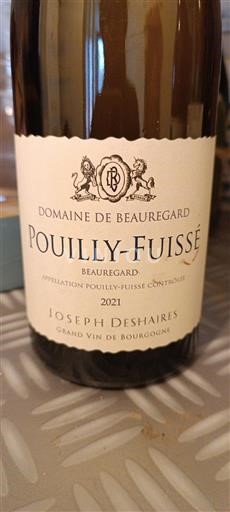 Bourgogne Pouilly-fuissé Domaine Beauregard Beauregard 2021