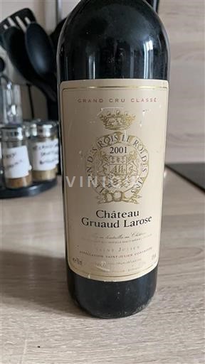 Bordeaux Saint-Julien Grand Cru Gruaud Larose 2001