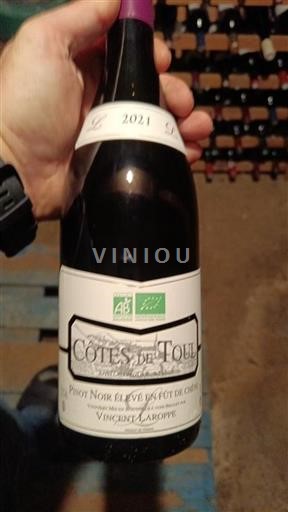 Lorraine Côtes-de-toul Vincent Laroppe Pinot Noir élevé en fût de chêne 2021