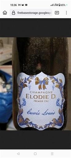Champagne Premier Cru Elodie D Louis 2017