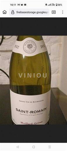 Borgogna Saint-Romain Moillardgrivot 2022