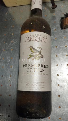 Sud-Ouest Côtes de Gascogne Domaine Tariquet Premières Grives 2017