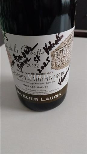 Borgonha Gevrey-chambertin Grand Cru Javelier Laurin Vieilles Vignes 2022