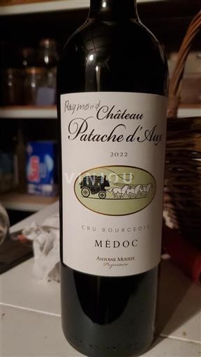 Bordeaux Médoc Cru Bourgeois Château Patache Aux 2022