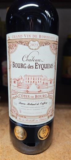 Bordeaux Côtes-de-Bourg Chateau Bourg des Eyquems 2023