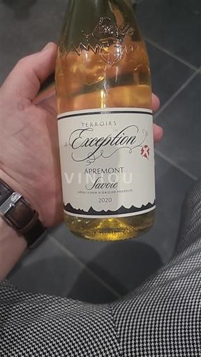 Savoie en Bugey Apremont Exception 2020