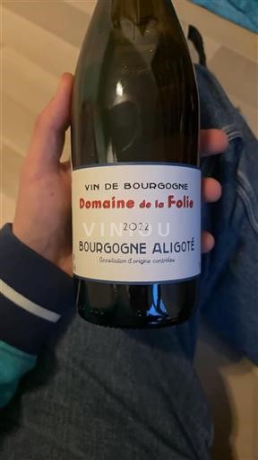 Bourgondië Bourgogne Aligoté Domaine La Folie 2022