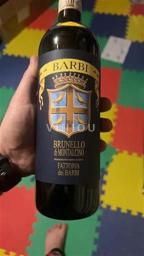 Toscane Brunello di Montalcino Fattoria Dei Barbi 2017