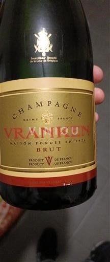 Champagne Vranken 2012
