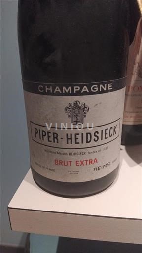 Champanhe Não especificado Piperheidsieck Brut Extra 1976