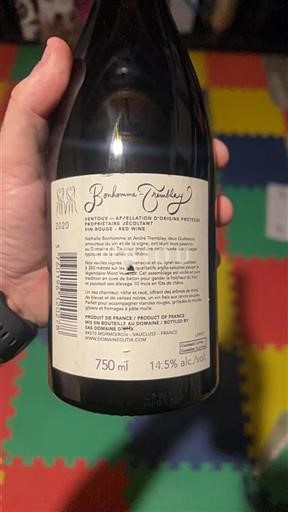 Valle del Ródano Ventoux Domaine Tix Bonhomme-Tremblay 2020