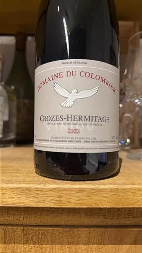 Rhônen laakso Crozes-Hermitage Domaine Colombier 2022