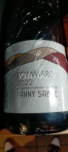 Bourgogne Pommard Fanny Sabre 2022