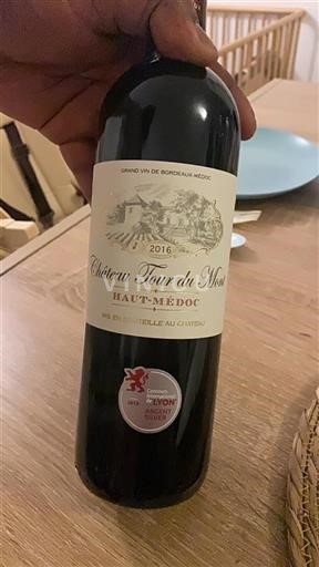 Bordeaux Haut-Médoc Château Tour Du Mont 2016