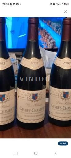 Burgundsko Gevrey-Chambertin Grand Cru Domaine Machard De Gramont 2002