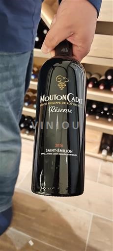 Burdeos Saint-Émilion Mouton Cadet Réserve 2016