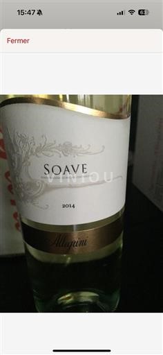 Veneto Soave DOP / DOC Superiore Allegrini Soave 2014