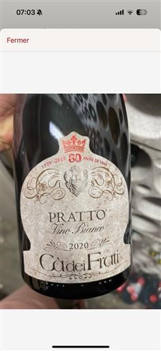 Lombardia Lugana (blank) Cà Dei Frati Pratto 2020