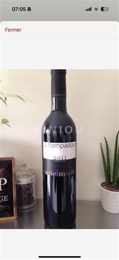Linguadoca Corbières AOP / AOC Castelmaure La Pompadour 2011