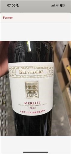 Veneto IGT / IGP Cecilia Beretta Merlot 2012