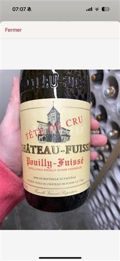 Bourgogne Pouilly-fuissé (blank) Château Fuissé Tete De Cru 2015
