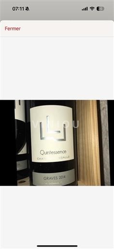 Bordeaux Graves (blank) Château Lassalle Quintessance 2014