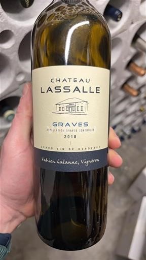 Bordeaux Graves (blank) Château Lassalle (blank) 2018