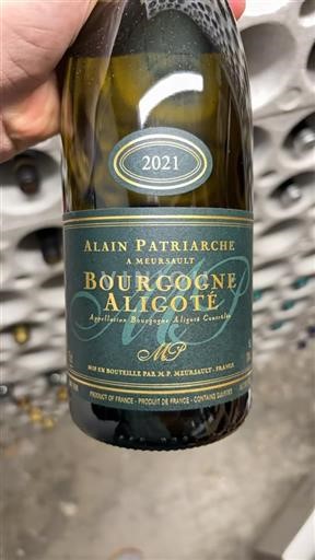Borgogna Borgogna Aligoté AOP / AOC Domaine Alain Patriarche Bourgogne Aligoté 2021