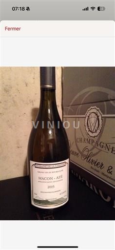 Bourgondië Mâcon en mâcon-dorpen AOP / AOC Domaine La Garenne (blank) 2005