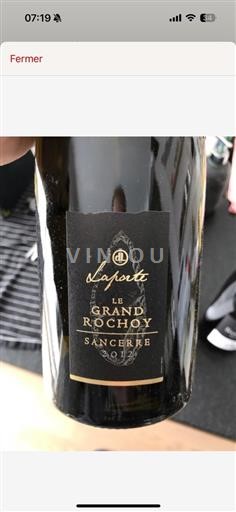 Vallée de la Loire Sancerre AOP / AOC Domaine La Porte Le Grand Rochoy 2013